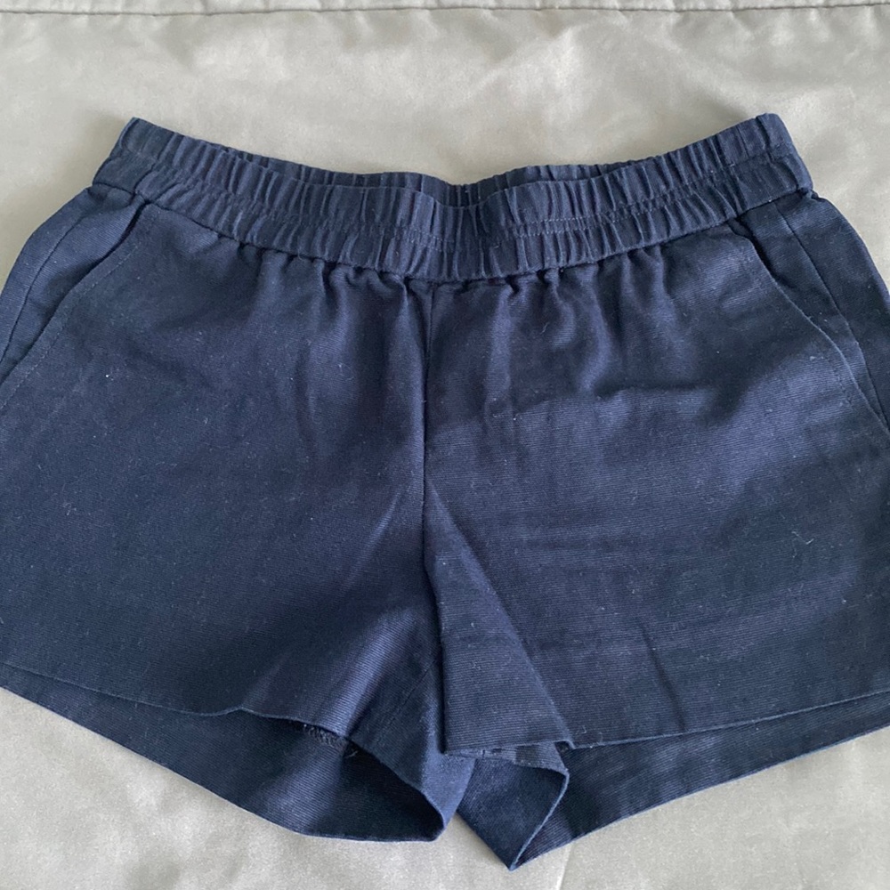 J crew pull up shorts
